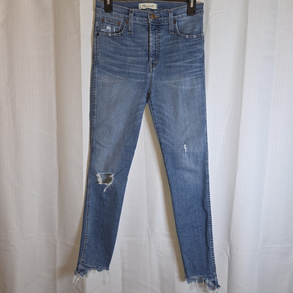 Madewell Jeans Womens‎ 10" High Rise Skinny Stretch Denim Sz 26